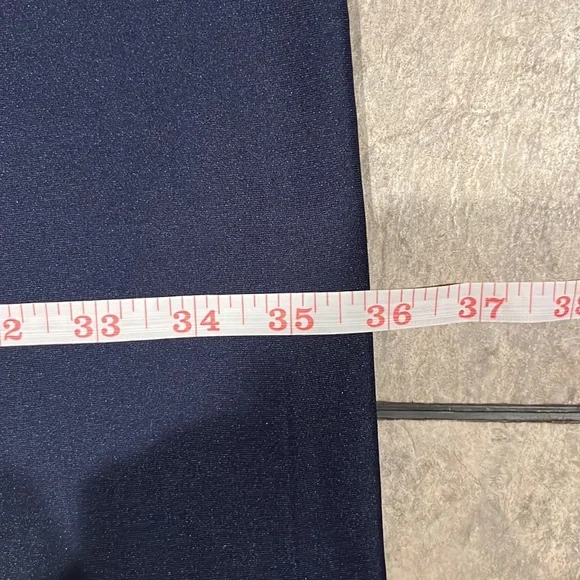 NWT Michael Kors Size L Navy and Gold Dress - Picture 7 of 7